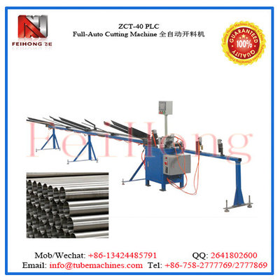 China heater tubular cutter ZCT-40PLC Full-Auto Cutting Machine supplier
