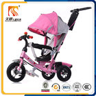 Baby tricycle with big air wheels and high quality metal frame from factory wholesale