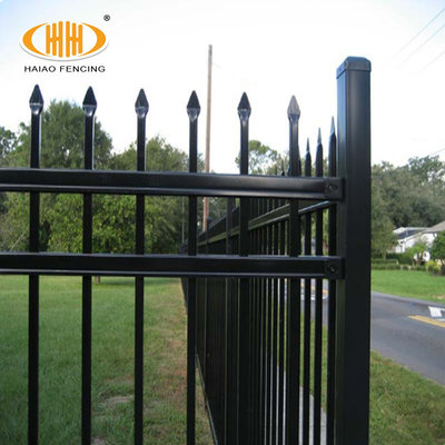 China Cheap used wrought iron fence panels for sale,steel fence,wrought iron fence gate for sale supplier