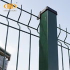 Commercial galvanized steel welded curved 3d wire mesh fence
