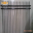 A.S.O factory selling used wrought iron door gates with 450g/mm steel spear top fence