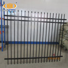 white pvc coated welded wire mesh fancy real low price wrought iron galvanized palisade proline palisade steel estate fe
