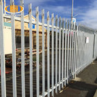 hot sale high quality euro fence, polyester powder coated and hot dip galvanized steel palisade fence