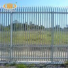 European style D and W PALE PVC coated/galvanized metal steel palisade fence