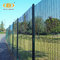 High security 358 security fence, pvc coated clearvu anti climb fence supplier