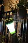 Heineer solar LED light, solar cup camping light with rechargeable lithium battery and LED