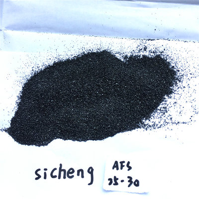 China ladle filler sand chromite sand AFS25-30 Chromium ore sand supplier