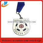 Custom 50mm size metal medals,die casting medals gold plated,high quality hard enamel process sports events medals