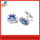 New promotional customed logo brass cufflinks sports corperate gifts