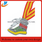 3D sports medals, die casting 3D metal medals for sports,metal medals with ribbon custom