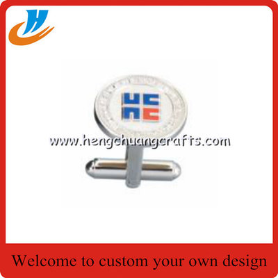 Soft enamel metal cufflinks,specialized in brass stamping cufflinks