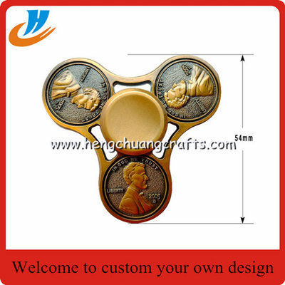 Dollar coins one cent icon head hand Fidget Spinner Gadgets toys 2017 one Anti-Stress