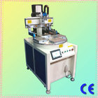 CE Approved Chinese Single Color 4 Stations HS-350P Precise Flat Surface Screen Printer With Vacuum