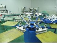 Hot sale multicolors multifunction silk screen printing machine for garment with 40*50cm 50*60cm worktable