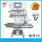 6 color ink cup helmet automatic helmet pad printer made from Hengjin company with factory price