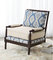 Modern new style design accent chair event upholstery couch chair linen fabric event rental chair with cushion factory