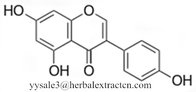 manufacturer supply Genistein 98% HPLC, pure ingredient, CAS NO.: 446-72-0, high quality