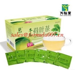 China natural women lotus leaf wax gourd slimming herbal tea supplier