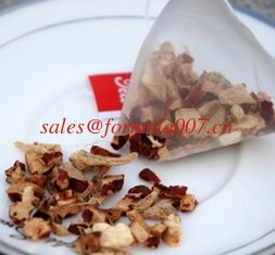 China natural red dates ginger herbal tea triangle teabag supplier