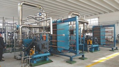 leading technology industrial multiple effect plate evaporator for lactic acid processing