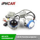 IPHCAR 2016 New 3 inch Led Bi-xenon Projector Lens Light with High Low Beam