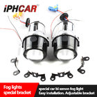 IPHCAR China Manufacturer 2.5inch H11 Bulb Hid Bi Xenon Waterproof Fog Light Projector Lens with Special Bracket