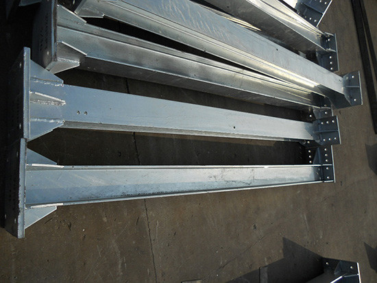 Customized hot dip galvanized insulator support steel structure,substation steel structure, H steel support structure