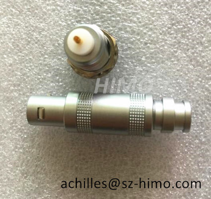 China China Supplier New Produdct Lemo 1S Series Coaxial Cable Connector With Single Pole supplier