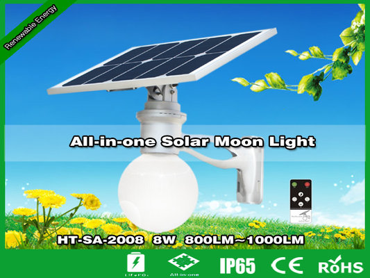 China 8W All-in-one Solar LED  Moon Light,Solar Garden Light,Lampes solaires de jardin,farolas solares alumbrado publico supplier