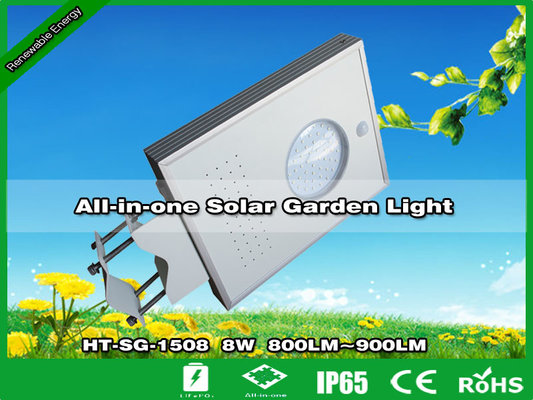 China 8W All-in-one Integrated Solar LED Garden Light supplier
