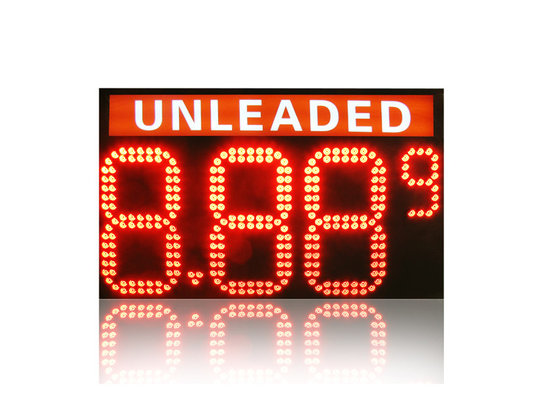 China Hitechled combinedLED light box Gas Price Sign, Mixed LED digits Sign, Senal LED para el precio del combustible supplier