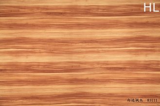 China maple wood grain decorative paper supplier