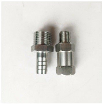 China SS304 SS316 machining parts Male Thread Equal Combination Hose Nipple for Plumbing pipes, threaded bushing, fitting supplier