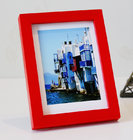 High quality customize photo frame solid color 5inch-20inch wooden photo frame with 14 color options welcome customize