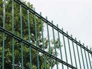 2D Double wire mesh fence / PVC coated wire fence panels/ powder coated wire fence panel