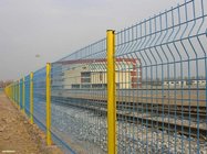 Electric galvanized welded wire mesh fence / PVC coated wire fence panels/ powder coated wire fence panel