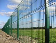 Cheap Fence welded wire mesh fence / PVC coated wire fence panels/ powder coated wire fence panel in Europe standard
