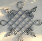 Wrought Iron Elements/ Ornaments/parts  for balusters and gates decorative -- Cast iron scroll C or S