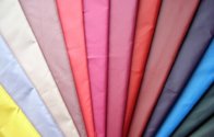 China Polyester 190T taffeta fabric manufacturer