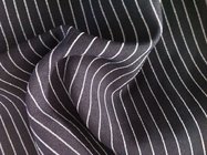 China Black strip mini matt fabric for work clothes and trousers manufacturer