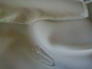 China Snow white mini matt fabric 280cm for table cloth manufacturer