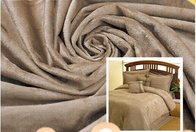 China Faux suede upholstery fabrics manufacturer