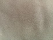 China Suede fabric white color in stock company