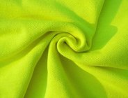China Lean Textile microfiber fabric peach skin Hi-Vis yellow manufacturer