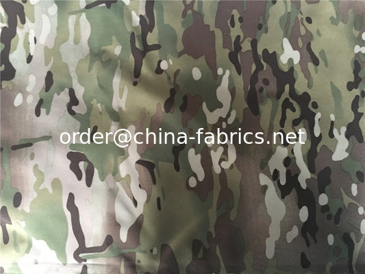 China Nylon 500D cordura fabric multicam printed, IRR, NIR, waterproof finished company