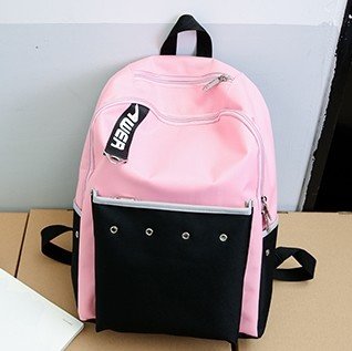 China New fashion designs summer outdoor leisure canvas bagsbackpack ,student bag for meeting or shopping supplier