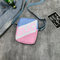 Hip hop earth cool Fanny pack pure color retro cross body bag with character word mother and daughter bag supplier