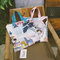 Japanese lovely art canvas single-shoulder bag spray figure cross-body bag small fresh cartoon lady bag supplier