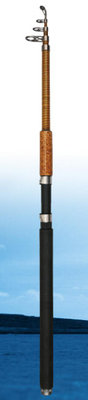 China Epoxy Fiberglass Telescopic Fishing Rods 100-150G supplier