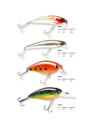 China Wholesale Hard Plastic artificial  lures  Wobblers MIN CRA supplier
